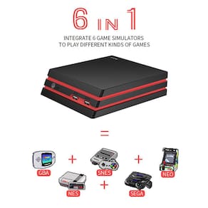 Salida HDMI 4K Retro 600 Classic 64 Bit Family Jogos de Vídeo