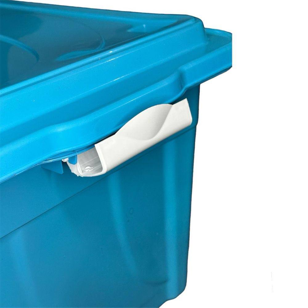 Caixa Organizadora Azul 60 Litros Multiuso | Casas Bahia