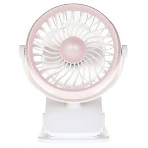 Clipe de ventilador, repelente de mosquitos, giratório de 360°, recarregável