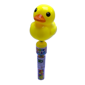 Pato Toys: Pato Saltitante com Balinhas Tutti Frutti 12 uni