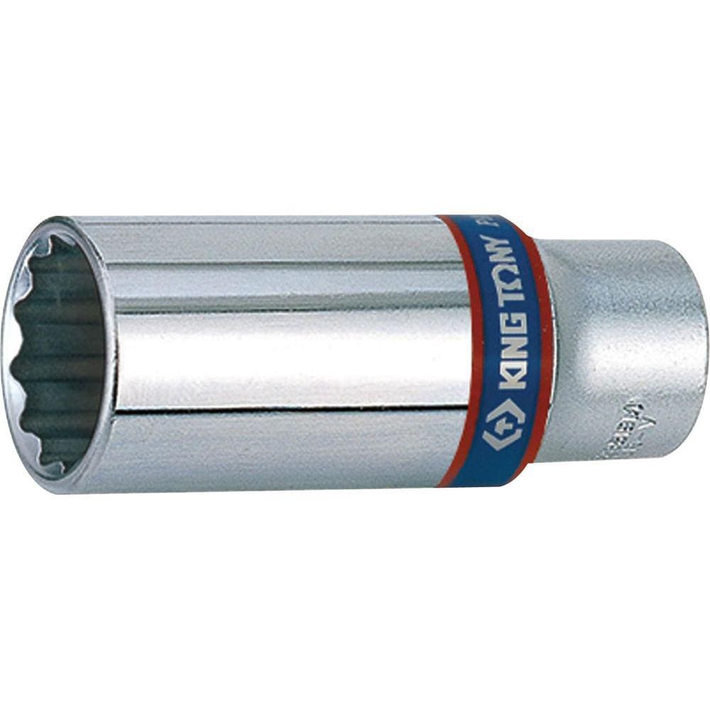 Soquete Estriado Longo 3/8 X 13 Mm King Tony