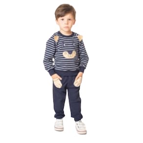 Conjunto moletom flanelado infantil - inverno