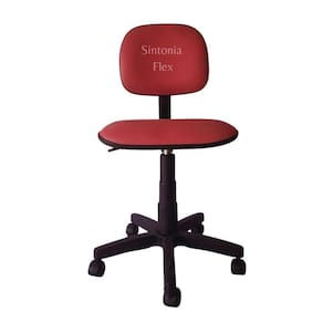 Cadeira Secretaria Regulagem De Altura Corano Corano Rosa