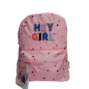 Mochila de Costas Poá Rosa Ref: 64468 Marshmallow by DKT Diplomata