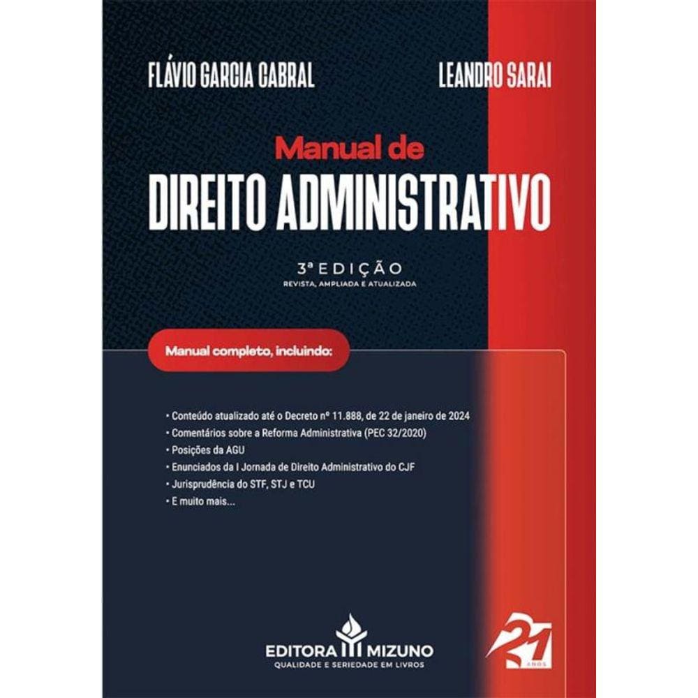 Manual de direito administrativo