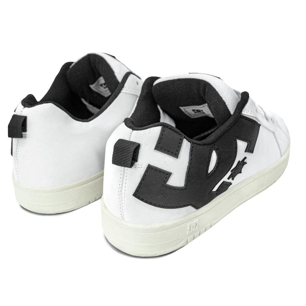 wccf 白黒のみ Tênis DC Court Graffik S White Black | Casas Bahia