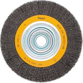 Escova Circular 10x1 Furo 1.1/4” Aço Carbono 0,40mm Pequi