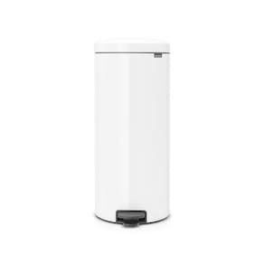 Lixeira Em Aço 30 Litros New Icon Brabantia Branca