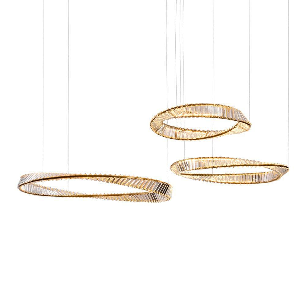 Lustre Pendente Skylight Domino 4043 G Led Bivolt