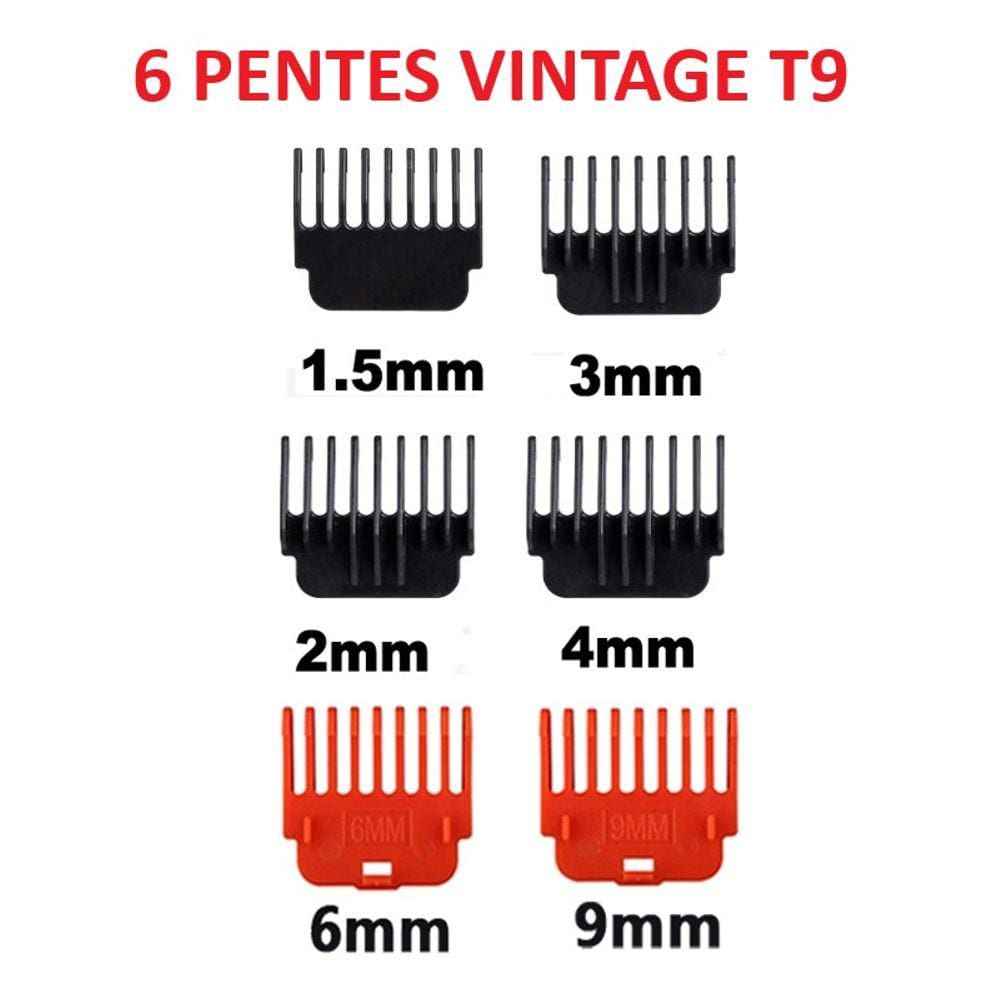 Pentes Máquina De Acabamento T9 - 6 Pentes