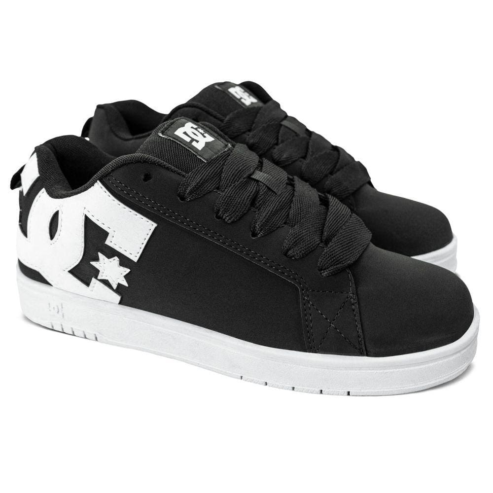 Tênis DC Court Graffik S Black White