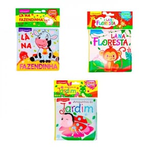 Coleção Banho Divertido - Kit Com 3 Livrinhos De Banho
