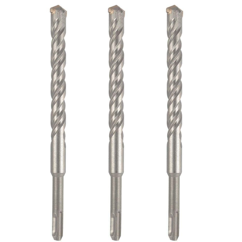 Kit 3 Brocas Sds 16Mm X 210Mm Metal Duro Concreto Martelete