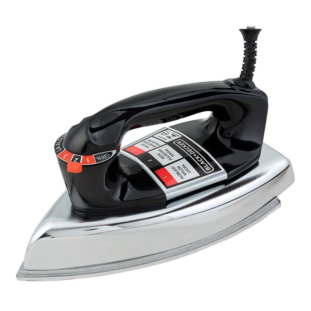 Ferro de Passar a Seco Black & Decker VFA1110XM6 220V, Preto