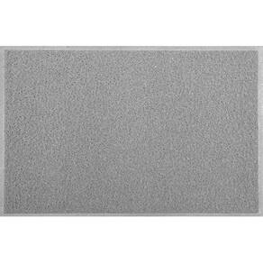 Tapete de Entrada Vinil BR Light Cinza 40CM X 60CM