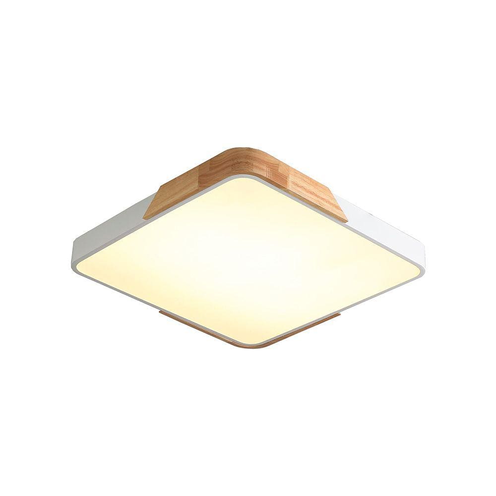 Plafon Skylight Wood 4038Q4 40 Led Bivolt