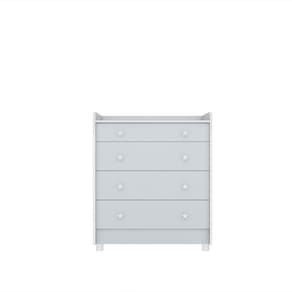 Cômoda/Trocador Doce Sonho Cinza 2523 - Qmovi