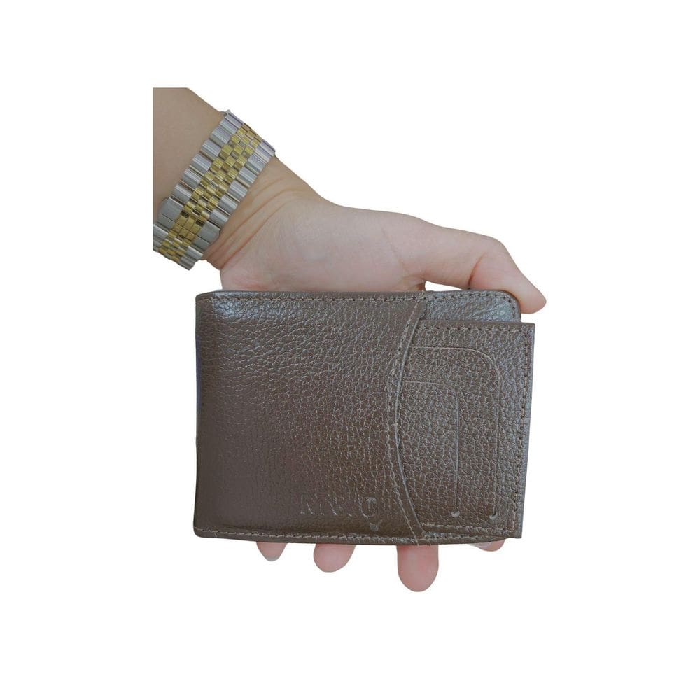 Carteira Couro Cartões H 1605 Marrom