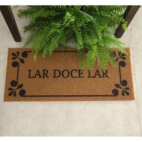 Tapete de entrada Vinil Long 2.0 Lar Doce Lar 30CM X 70CM