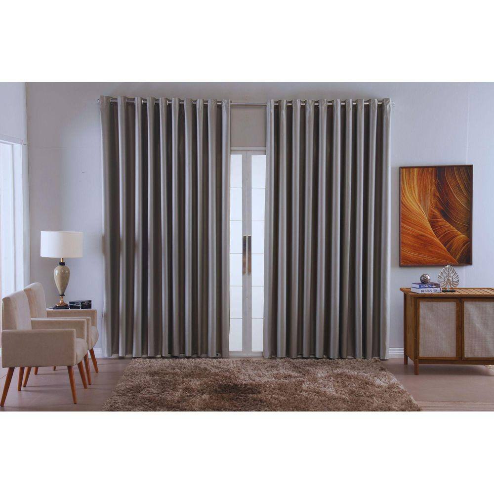 Cortina Para Sala Quarto Blackout Tecido 6,00X2,80 Ellegance