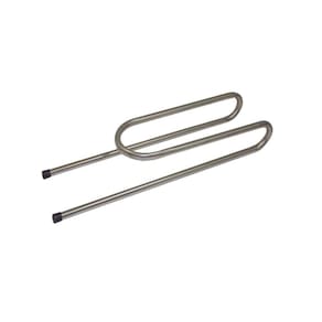 Serpentina Para Fogão De Lenha em Tubo Aço Inox 80x22cm
