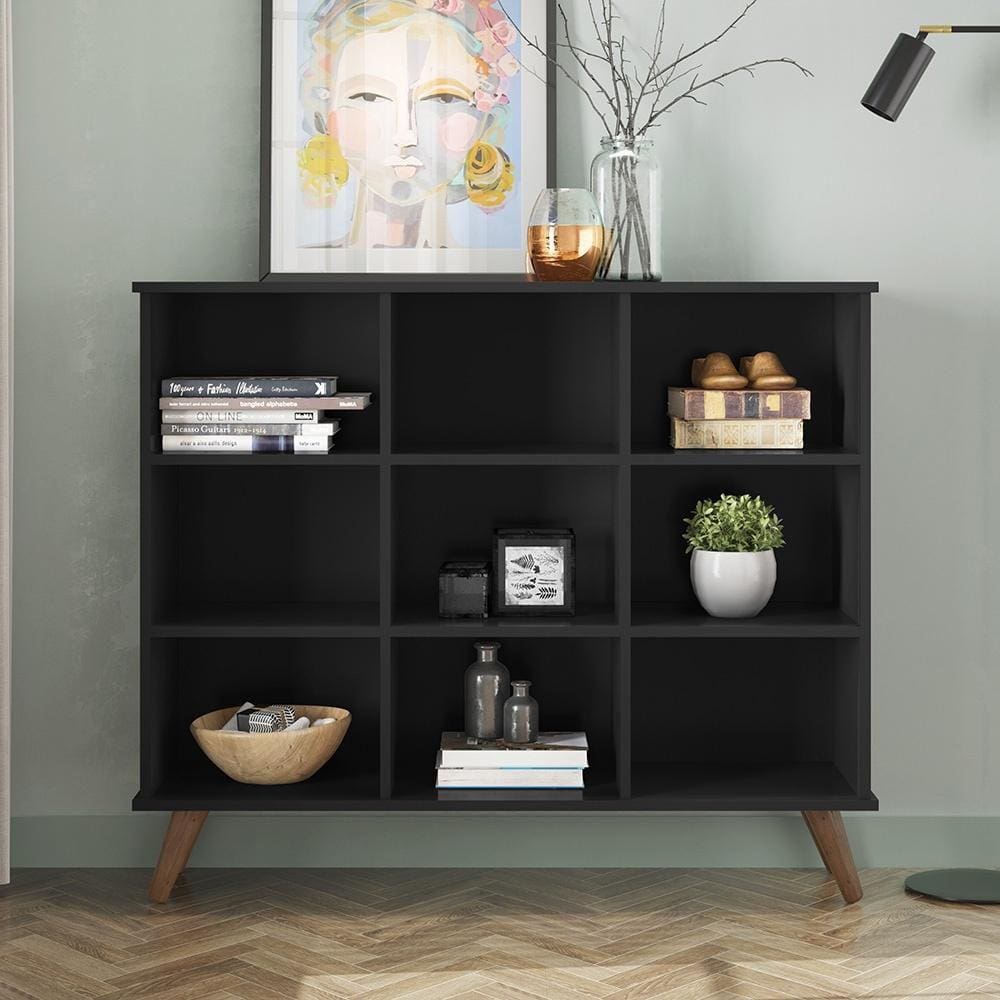 Nicho Organizador Preto Retrô 1478 - Qmovi