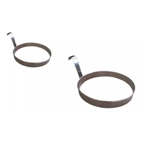 Kit Aro Modelador De Tapioca E Panquecas 16cm + 21cm Em Inox