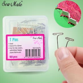 Alfinetes Em T Para Blocagem Sew Mate C/60 Unidades