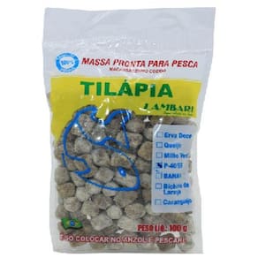 Massa Pesca Sabor P40/55 Isca Tilapia Pesqueiro Rio Lago