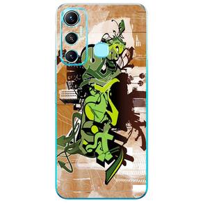 Capa Adesivo Skin072 Verso Para Infinix X689F Hot 11