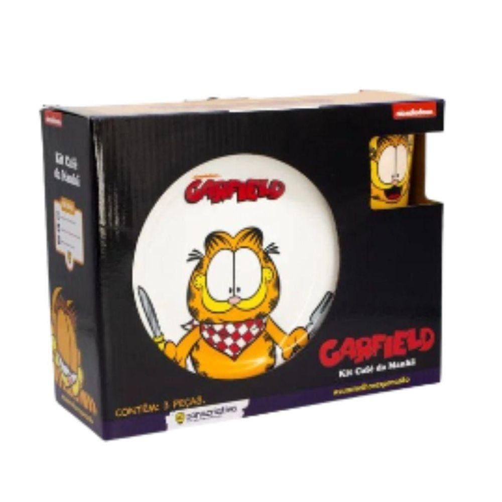 Kit Alimentação Garfield -Zona Criativa