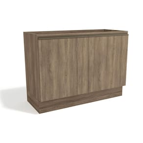Balcão De Cozinha Maxxi G745 2 Portas S- Tampo 120cm Nogal - Kappesberg
