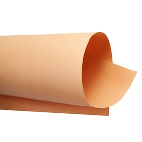 Papel Color Plus 180g – Formato A4 Laranja Claro Madrid - 10 folhas