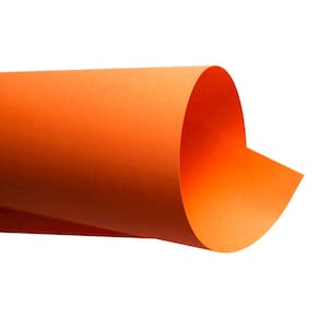 Papel Color Plus 180g – Formato A4 Laranja Cartagena - 20 folhas