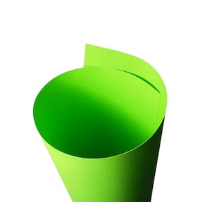 Papel Neon Plus 180g formato A4 Verde - 20 folhas