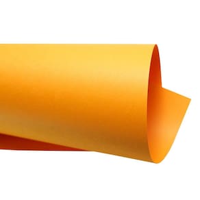 Papel Color Plus 180g – Formato A4 Laranja Jamaica - 10 folhas