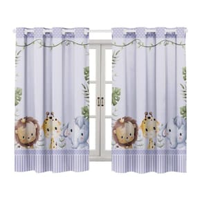 Cortina Infantil 2,00 X 1,50 Estampada Decorativa