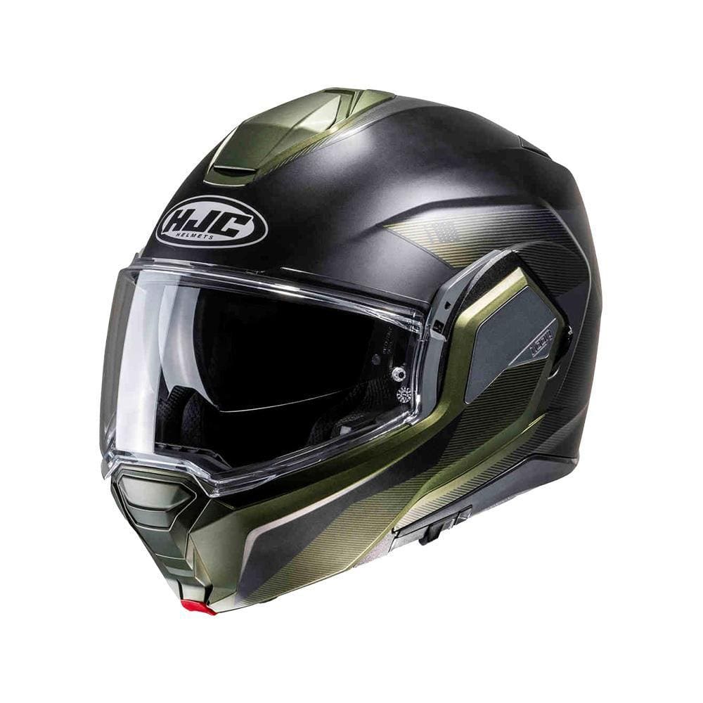 Capacete Hjc I100 180 Beston Verde Preto 56 [F016]