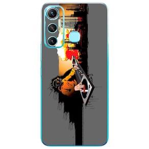Capa Adesivo Skin264 Verso Para Infinix X689F Hot 11