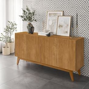 Buffet Ares Lux 4 Portas Nature Tebarrot
