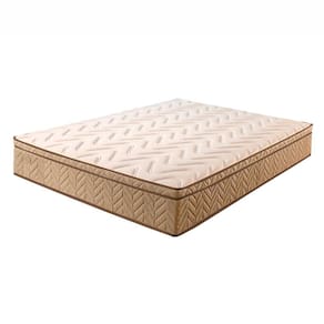 Colchão Casal Molas Ensacadas Corinto 24cmx138cmx188cm Paropas By Ecosono Bege