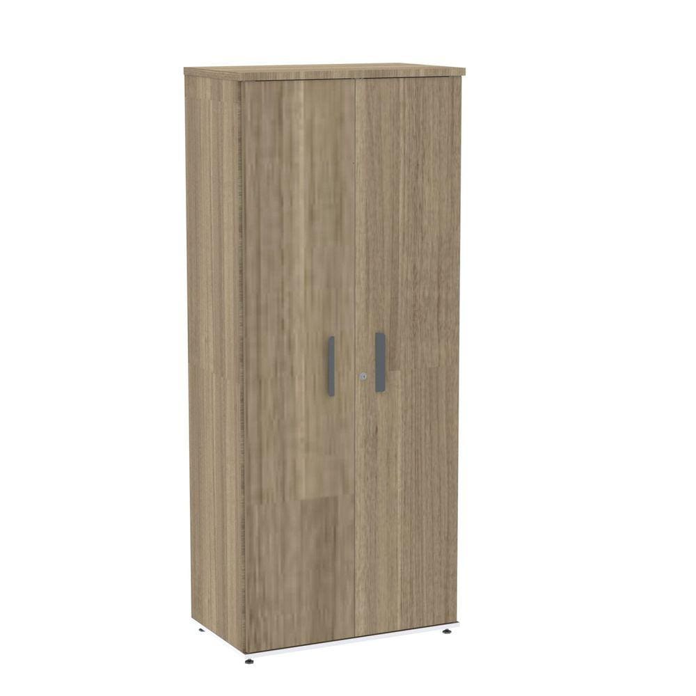 Armário para Escritório Alto 02 Portas Pivotante Aac1900 Noce Naturalle/Grafito