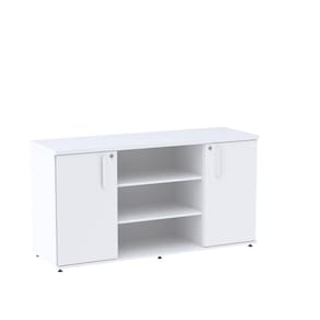 Armário Credenza 02 Portas Pivotante Credc1400 Branco