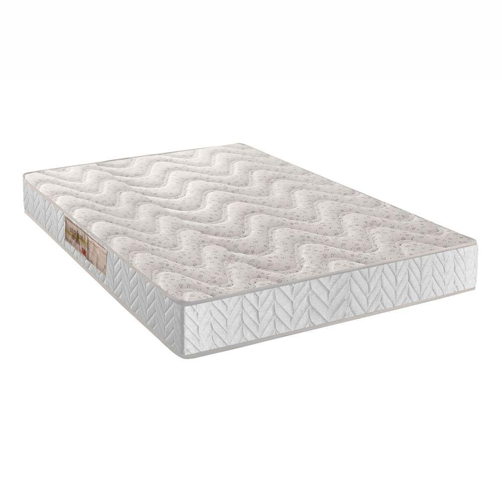 Colchão Viúvo Duoface Unique Wave D45 25cmx128cmx188cm Paropas By Ecosono Branco
