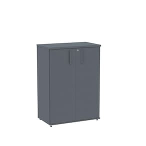 Armário Intermediário 02 Portas Pivotante Aic1100 Grafito