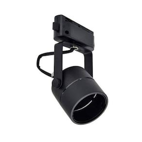Spot Para Trilho Eletrificado 1XMR16 GU10 Preto Iluminação Decoração
