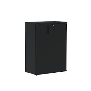 Armário Intermediário 02 Portas Pivotante Aic1100 Preto