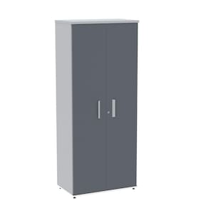 Armário para Escritório Alto 02 Portas Pivotante Aac1900 Cinza/Grafito