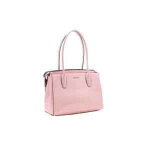 Bolsa Feminina Chenson Croco Casual 3483444 Rosa