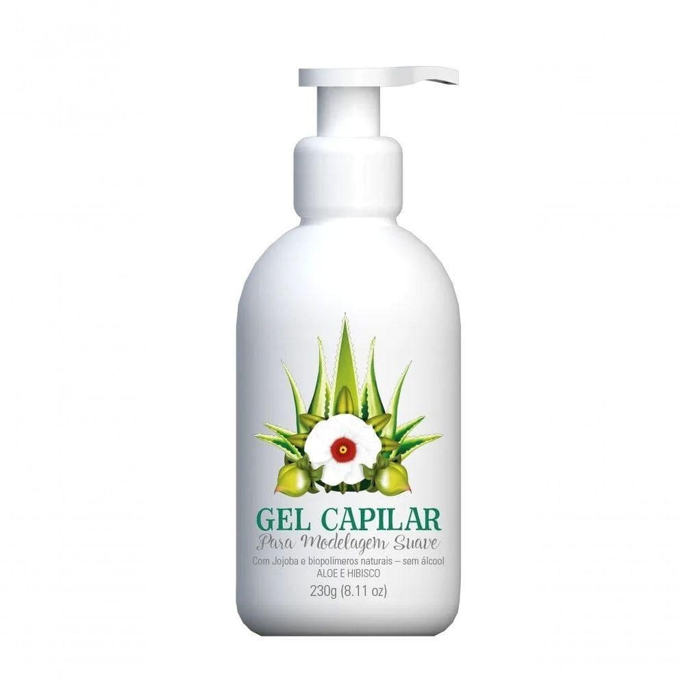 Gel Modelador Capilar Com Aloe, Hibisco E Jojoba ? Anti-frizz ? 230g - Multi Vegetal